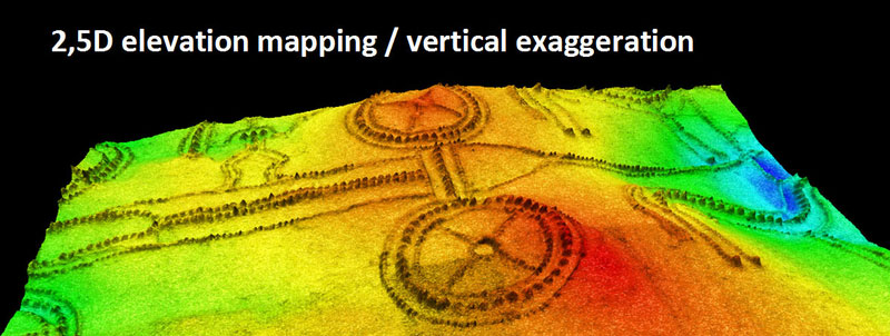 Kline Hochdorf 3D model vertically superelevated