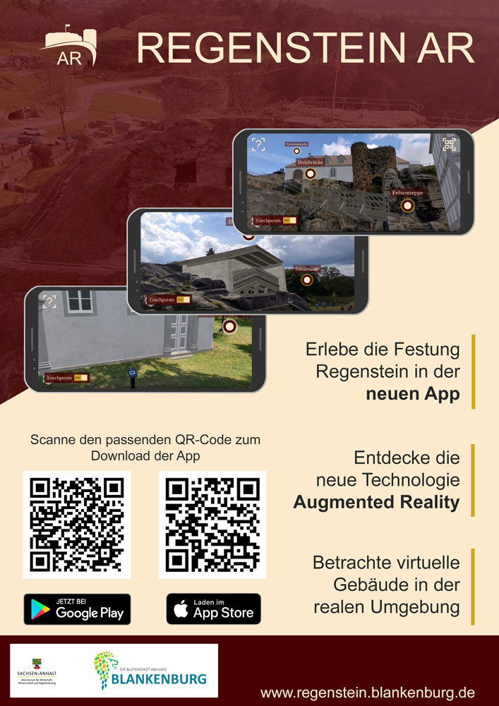 AR App Festung Regenstein