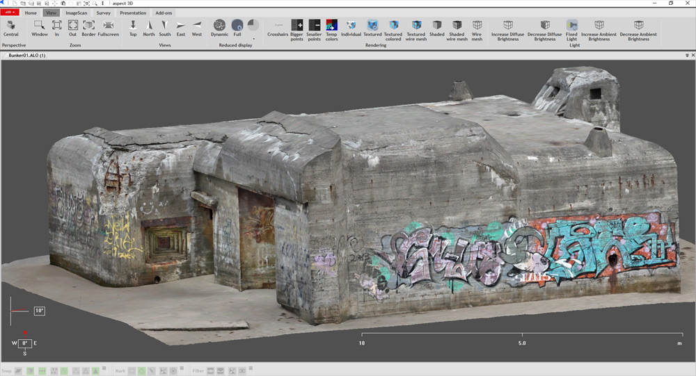 aspect 3d Modell Bunker