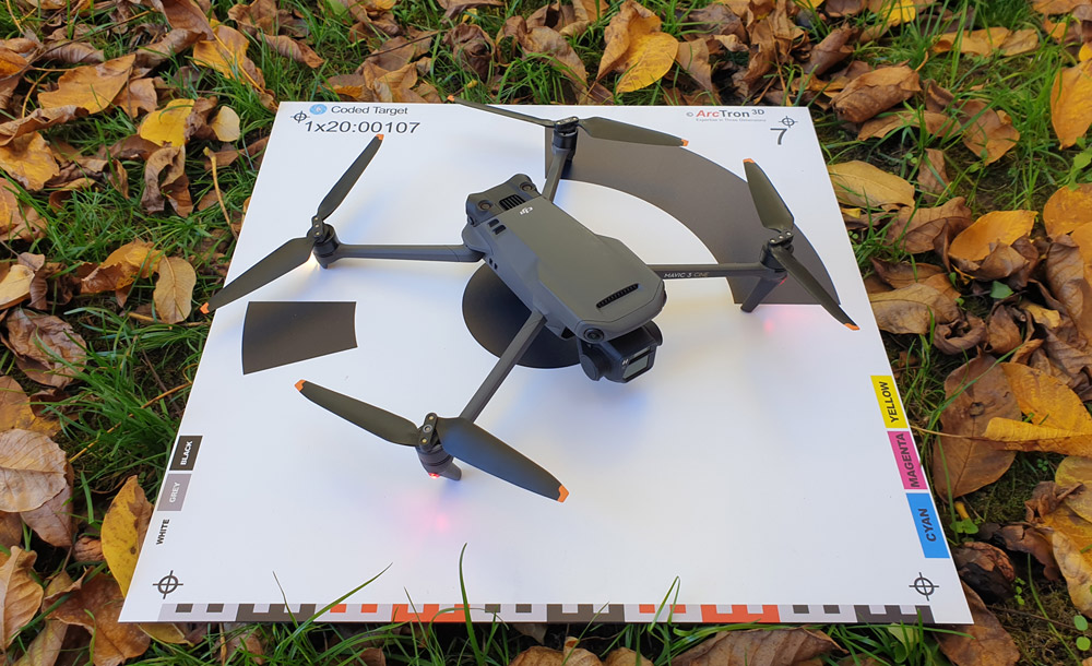 CodedTargets für die Drohnenbefliegung, Gr. 55x55cm