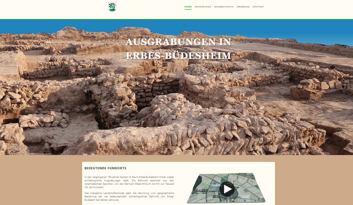 Webseite zum Projekt Erbes-Büdesheim