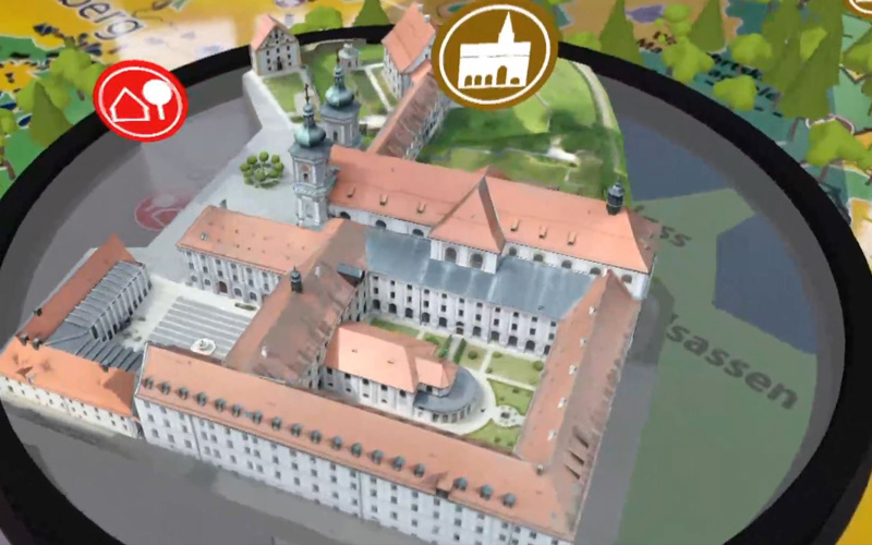 Zisterzienser Schloss Waldsassen - Augmented Reality App