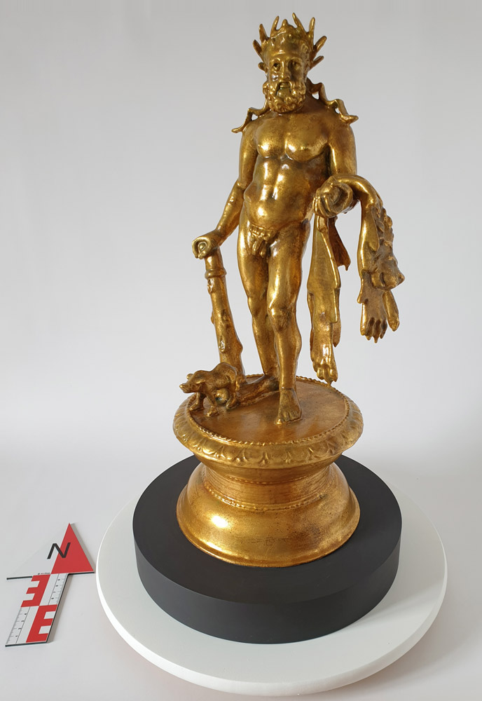 Statue Replik Herkules - 3D-Druck in Kunststoff lackiert