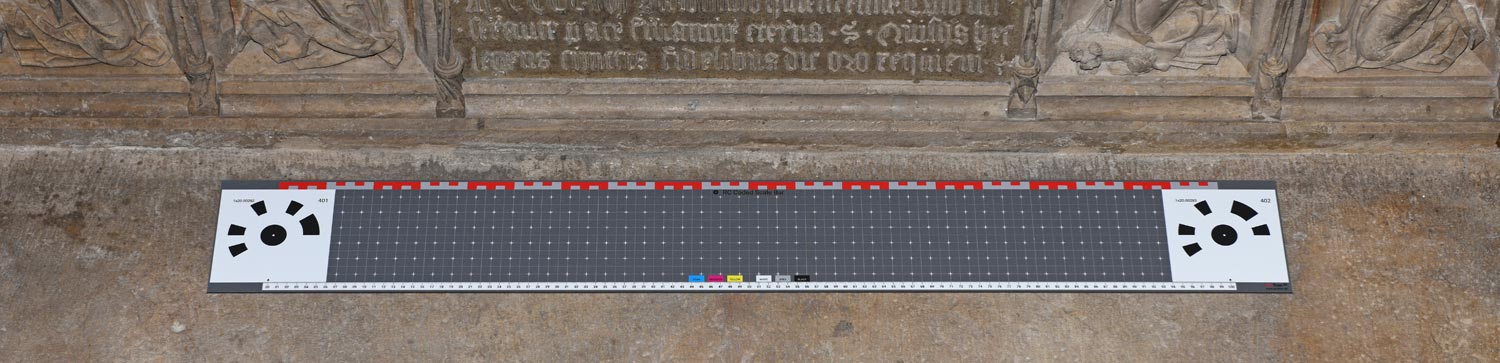 Photogrammetry Scalebar Marker 1m distance