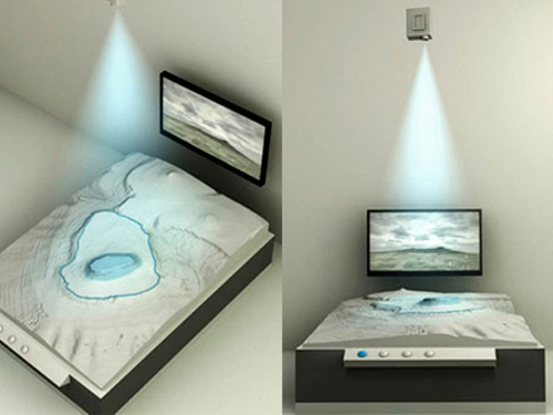 3D-Landschaftsprojektion