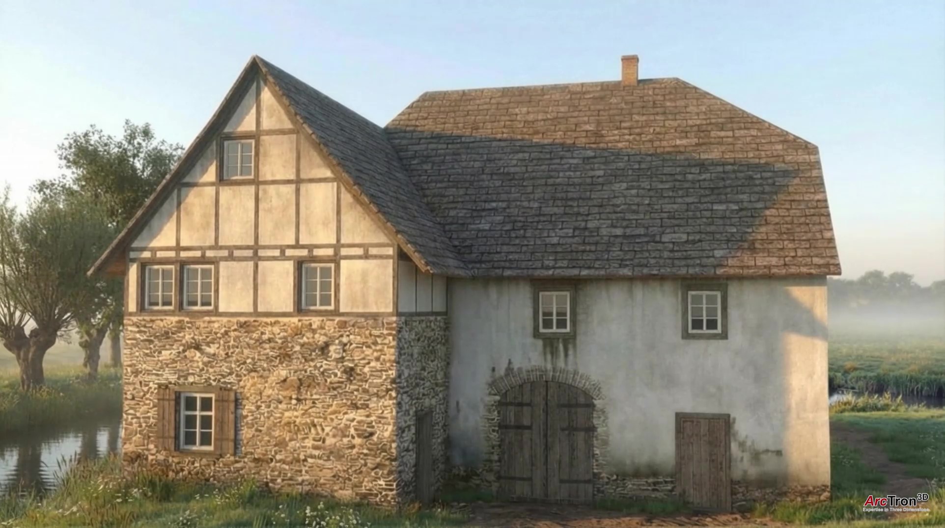 Walkmühle Vorderansicht