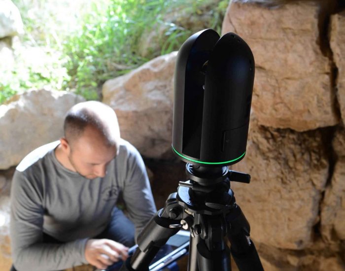 Tiryns 3D-Vermessung mit Laserscanner BLK360